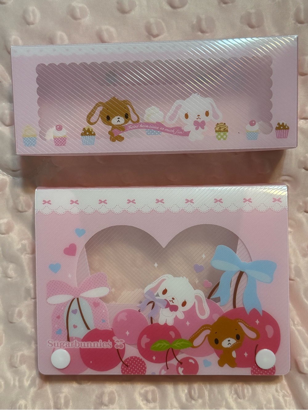 🆕 Nwot Sanrio SugarBunnies Storage Cases